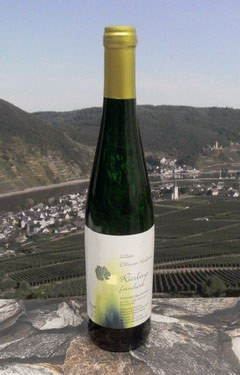 2025er Ellenzer Kurf&uuml;rst Riesling-Hochgew&auml;chs. Feinherber Wei&szlig;wein der Rebsorte Riesling aus der Weinlage Ellenzer Kurf&uuml;rst
